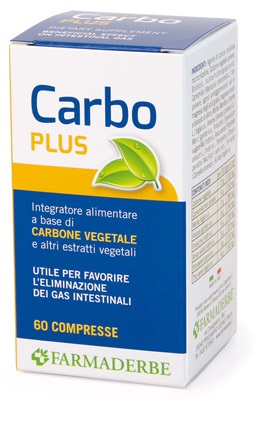 CARBO PLUS 60 COMPRESSE - farmachicca