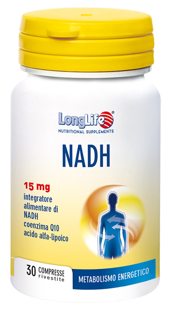 LONGLIFE NADH C/Q10 30 COMPRESSE - farmachicca
