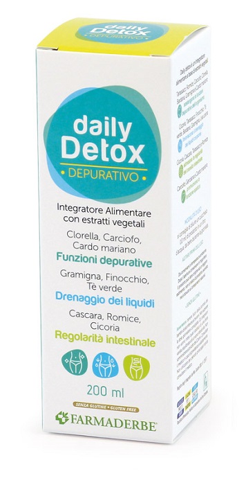 DAILY DETOX SOLUZIONE ORALE 200 ML - farmachicca