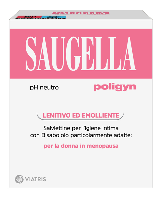 SAUGELLA SALVIETTINE POLIGYN PER 10 BUSTINE - farmachicca