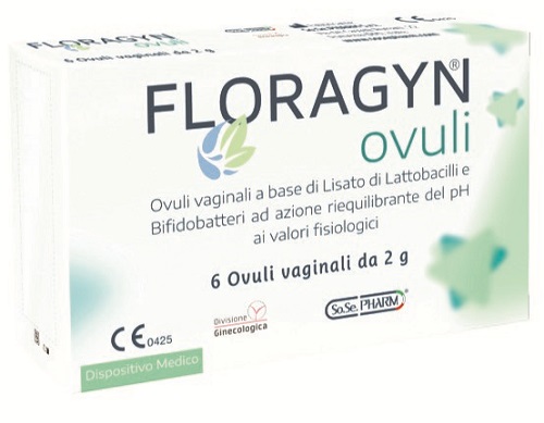 OVULI VAGINALI A BASE DI LATTOBACILLI LISATI FLORAGYN OVULI 2 G 6 PEZZI - farmachicca