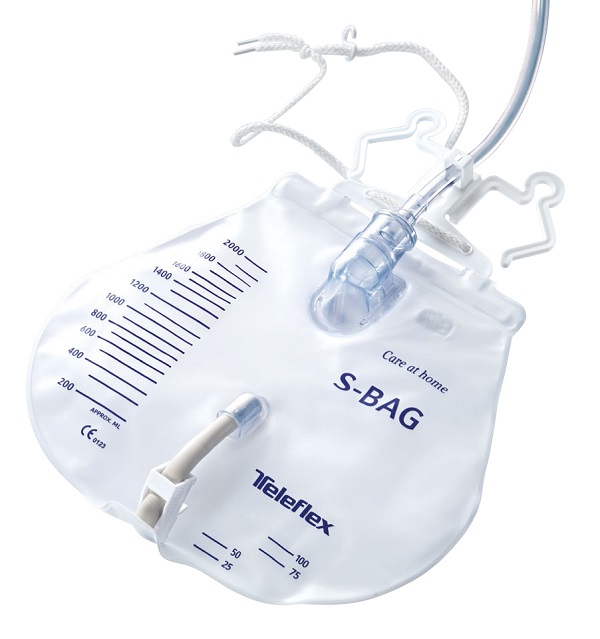 SACCA DI DRENAGGIO LETTO PER INCONTINENZA 2000ML IN PVC CON VALVOLA DI NON RITORNO E SCARICO STERILE GOCCIOLATOIO FILTRO AD ARIA CIRCUITO CHIUSO 100% TUBO DI RACCORDO120CM 1 PEZZO - farmachicca