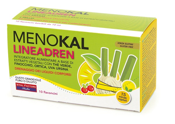 MENOKAL LINEADREN 10 FLACONCINI 10 ML - farmachicca