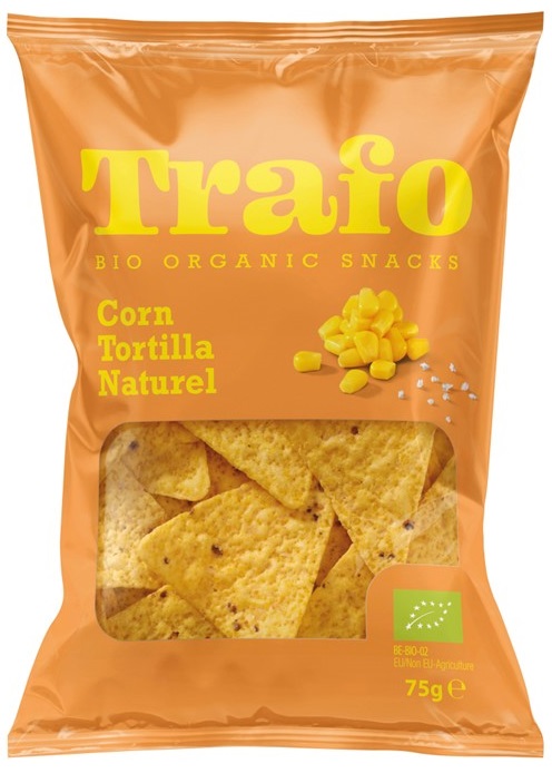 TRAFO TORTILLA NATURALE CON SALE BIO 75 G - farmachicca