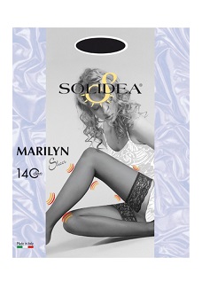 MARILYN 140 SHEER CALZA AUTOREGGENTE SABBIA 1 - farmachicca