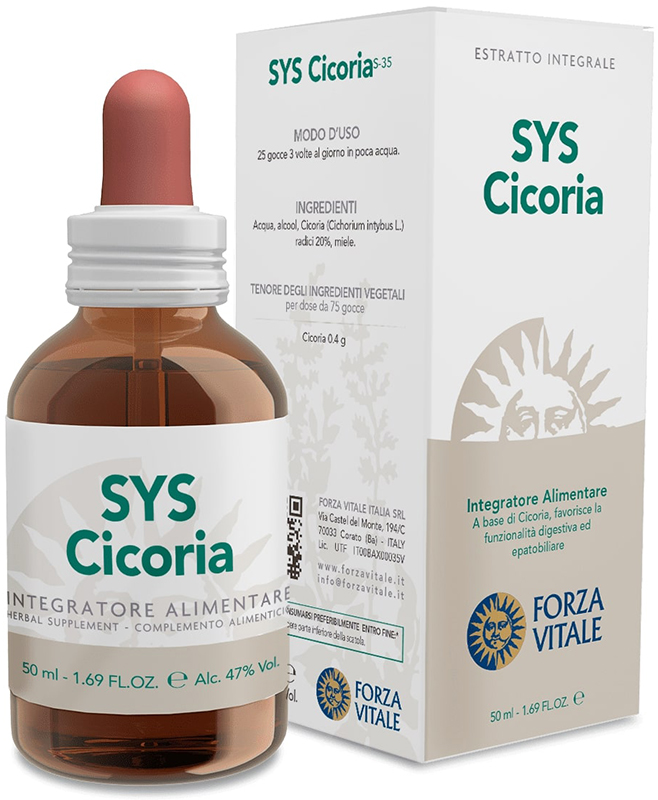 SYS CICORIA GOCCE 50 ML - farmachicca