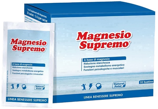 MAGNESIO SUPREMO 32 BUSTINE - farmachicca