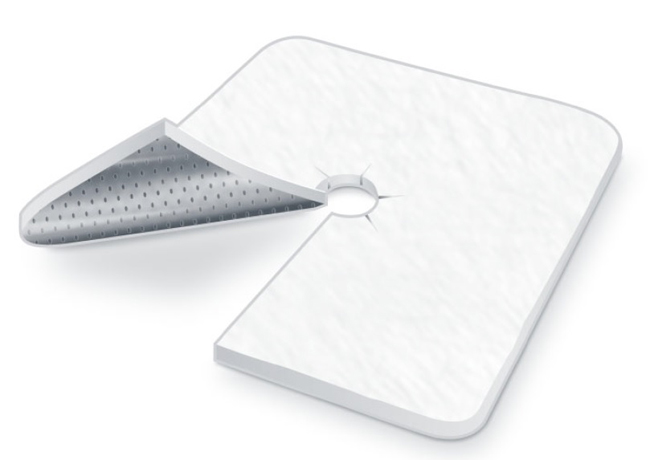 MEDICAZIONE TRACHEOSTOMIA METALLINE STERILE 8X9CM 1 PEZZO - farmachicca