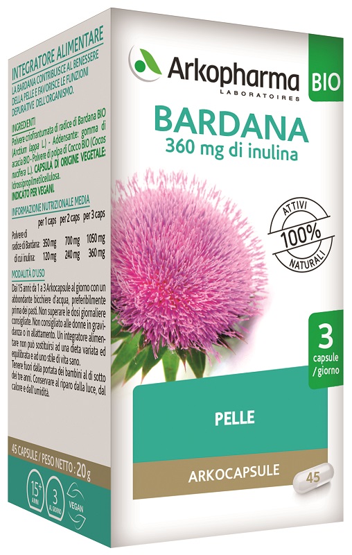 ARKO CAPSULE BARDANA 45 CAPSULE - farmachicca