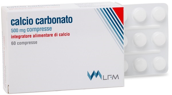 CALCIO CARBONATO 60 COMPRESSE - farmachicca