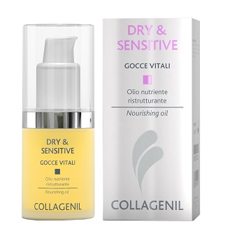 COLLAGENIL DRY & SENSITIVE GOCCE VITALI 30 ML - farmachicca