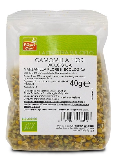 FSC CAMOMILLA FIORI INTERI BIO 40 G - farmachicca