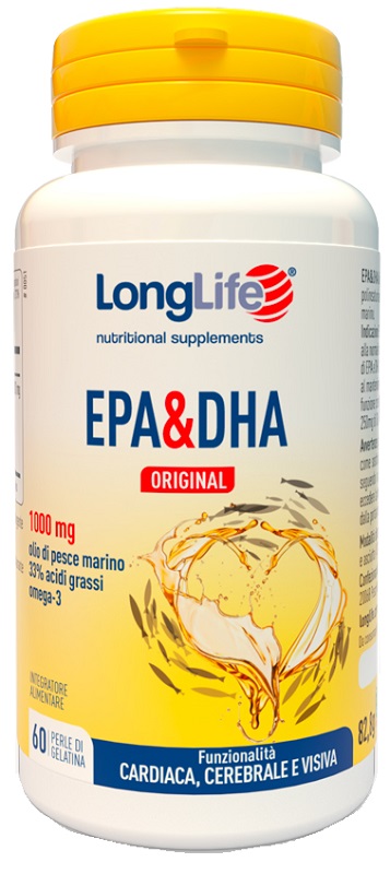 LONGLIFE EPA DHA 60 PERLE - farmachicca