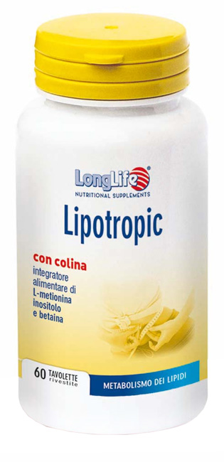LONGLIFE LIPOTROPIC 60 TAVOLETTE RIVESTITE DA 1,5 G - farmachicca