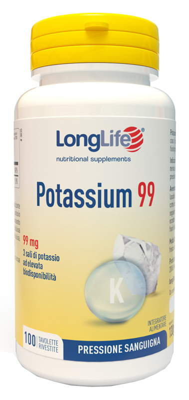 LONGLIFE POTASSIUM 99 100 TAVOLETTE - farmachicca