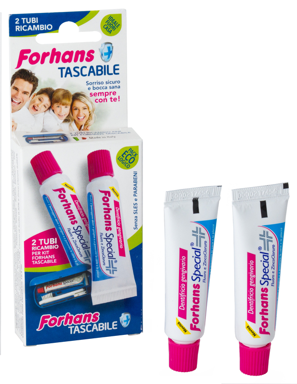 FORHANS SP DENTIF RIC 2TUBI - farmachicca