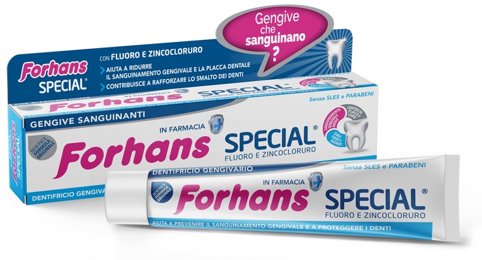 FORHANS DENTIFRICIO SPECIAL 75 ML - farmachicca