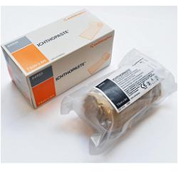 BENDA MEDICATA ICHTHOPASTE CON OSSIDO DI ZINCO ITTIOLO PER TRATTAMENTO ULCERE VENOSE ARTI INFERIORI 7,5X600 CM - farmachicca