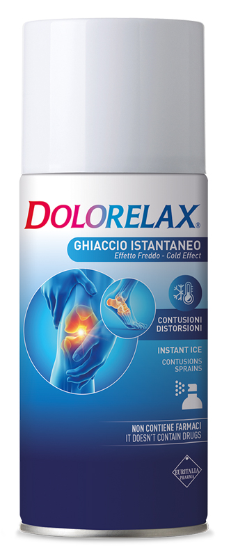 DOLORELAX ICE GHIACCIO ISTANTANEO SPRAY BOMBOLETTA CAPIENZA 150ML - farmachicca