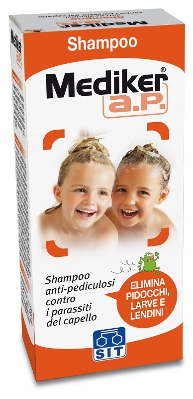 SHAMPOO ANTIPARASSITARIO ANTIPEDICULOSI MEDIKER 100ML - farmachicca