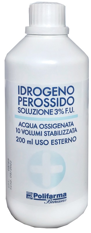 PEROSSIDO IDROGENO 3% 200 ML - farmachicca