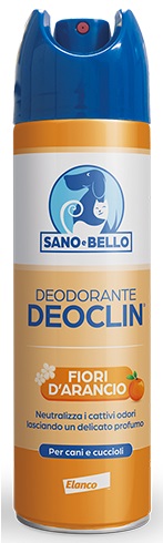 SANO E BELLO DEODORANTE DEOCLIN FIORI D'ARANCIO 250 ML - farmachicca