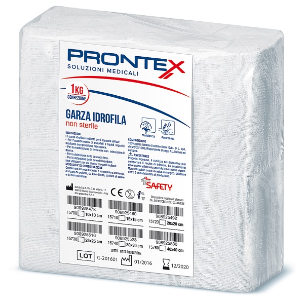 PRONTEX GARZA 20X20CM 1KG - farmachicca