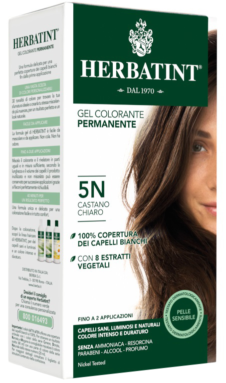 HERBATINT 5N CASTANO CHIARO 150 ML - farmachicca