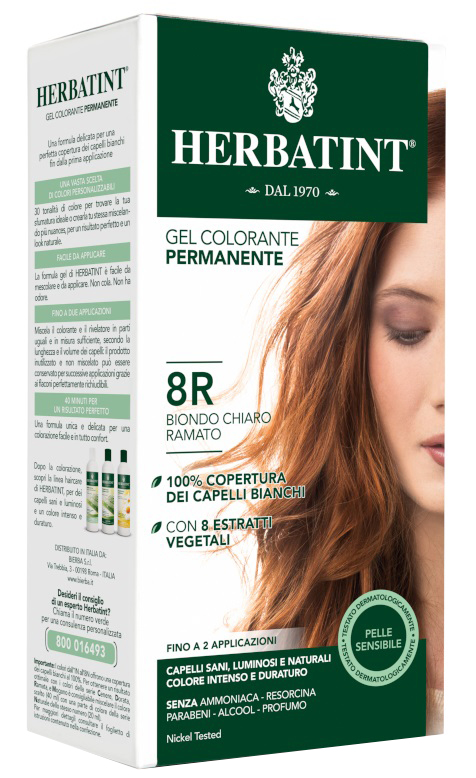 HERBATINT 8R BIONDO CHIARO RAMATO 150 ML - farmachicca