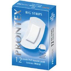 CEROTTO PRONTEX BIG STRIPS ASTUCCIO DA 12 PEZZI FORMATO MAXI - farmachicca