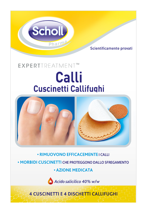 CEROTTO CALLIFUGO CALLI DURI 4 CEROTTI + 4 DISCHETTI - farmachicca