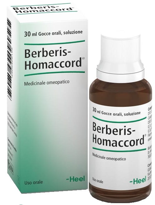 HEEL BERBERIS HOMACCORD GOCCE 30 ML - farmachicca