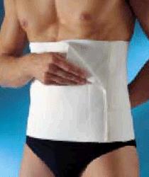 CIZETA ORTO' FLEXA FASCIA POSTOPERATORIA H 27 JOLLY A TRE STRISCE UNITE BIANCO 6 - farmachicca