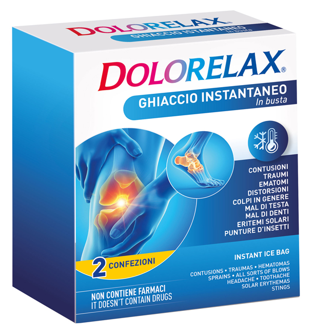 DOLORELAX ICE BAG GHIACCIO BUSTA 2 PEZZI - farmachicca
