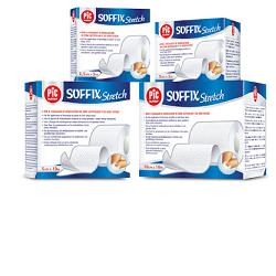 CEROTTO IN ROTOLO PIC SOFFIX STRETCH TESSUTO NON TESSUTO ESTENDIBILE 10X1000 CM 1 PEZZO - farmachicca