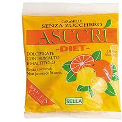 ASUCRI CARAMELLA ARANCIA LIMONE 40 G - farmachicca