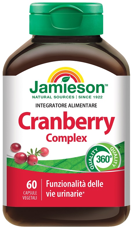 CRANBERRY COMPLEX JAMIESON 60 CAPSULE - farmachicca