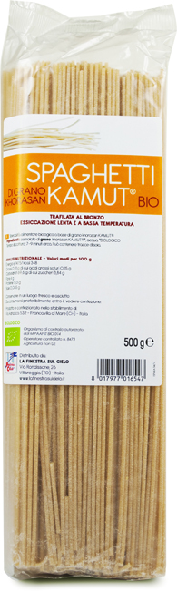 SPAGHETTI DI KAMUT BIO 500 G - farmachicca