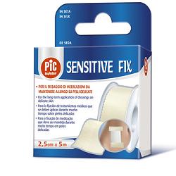 CEROTTO IN ROCCHETTO PIC SENSITIVE FIX SETA 1,25X500 CM 1 PEZZO - farmachicca