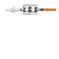 SIRINGA PER INSULINA PIC INSUMED 1 ML 100 UI AGO GAUGE 30 LUNGHEZZA 8 MM SENZA SPAZIO MORTO 3 SACCHETTI DA 10 PEZZI - farmachicca