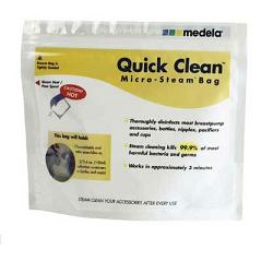 QUICK CLEAN SACCA PER STERILIZZAZIONE A MICROONDE 5 PEZZI - farmachicca