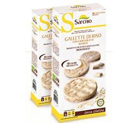 GALLETTE RISO CIOCCOLATO BIANCO 100 G - farmachicca