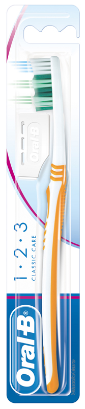 ORALB 123 CLASSIC CARE SPAZZOLINO MANUALE - farmachicca