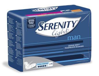 PANNOLINO SERENITY LIGHT MAN EXTRA COMFORT 15 PEZZI - farmachicca