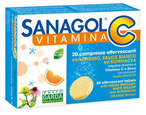 SANAGOL C 20 COMPRESSE EFFERVESCENTI - farmachicca