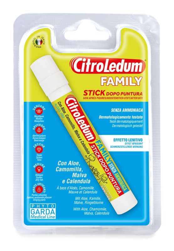 CITROLEDUM FAMILY STICK SENZA AMMONIACA 10 ML - farmachicca