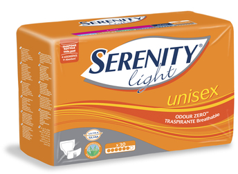 PANNOLONE PER INCONTINENZA SERENITY UNISEX 30 PEZZI - farmachicca