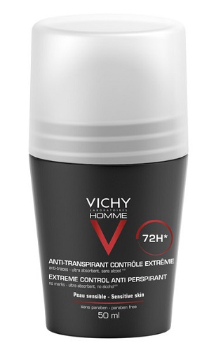 VICHY HOMME DEO ROLL-ON ANTI-TRASPIRANTE 50 ML - farmachicca
