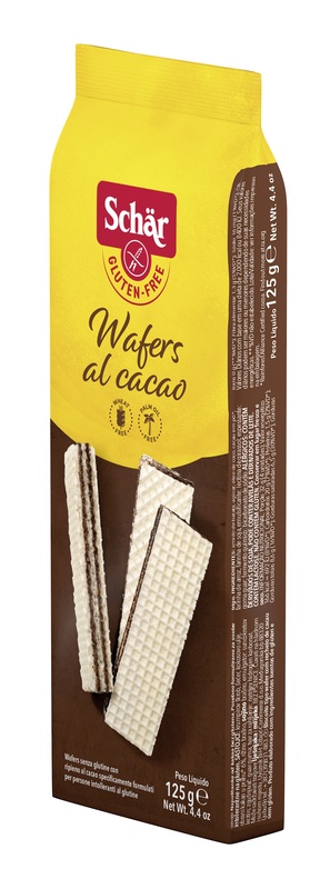 SCHAR WAFERS CACAO 125 G - farmachicca