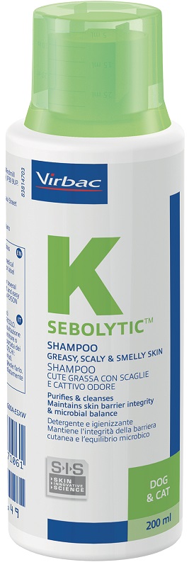 SEBOLYTIC SHAMPOO DERMATOLOGICO 200 ML - farmachicca